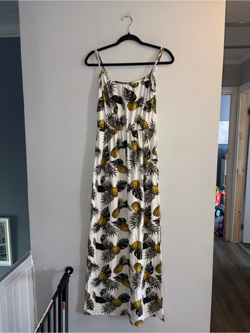 Ardene | White Pineapple Maxi Dress